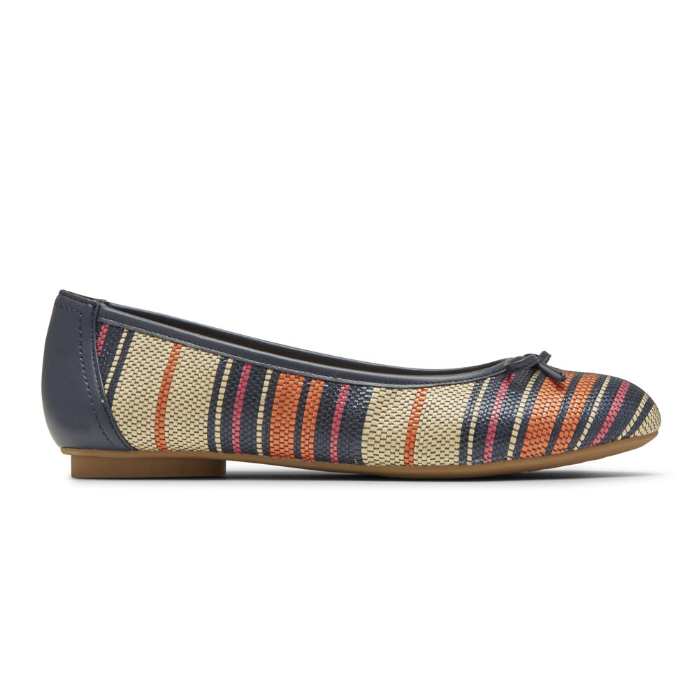 Sapatos Frouxos Rockport Mulher Multicoloridas - Reagan Bow - 83792EHXG